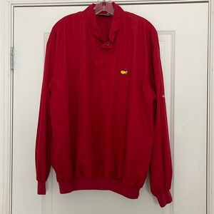 Masters Collection Windbreaker size Large Snap Golf Pullover